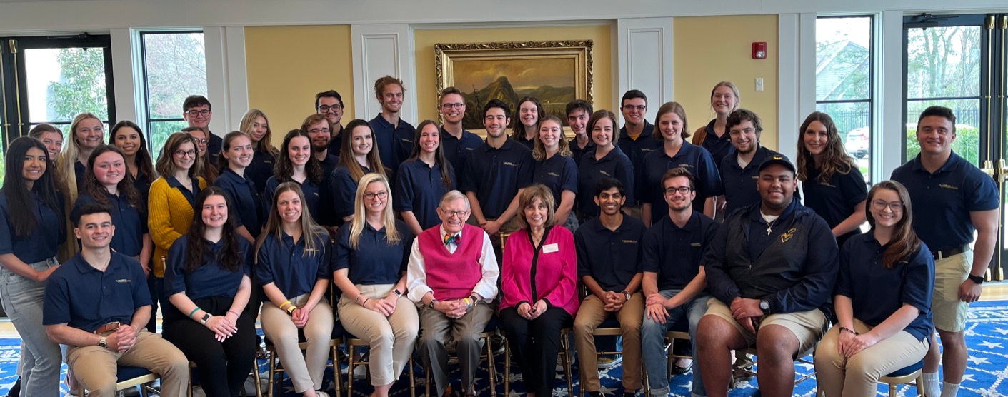 PSA Class at Inaugural Presidential Student Ambassador Summit hosted by President Gordon Gee at Blaney House